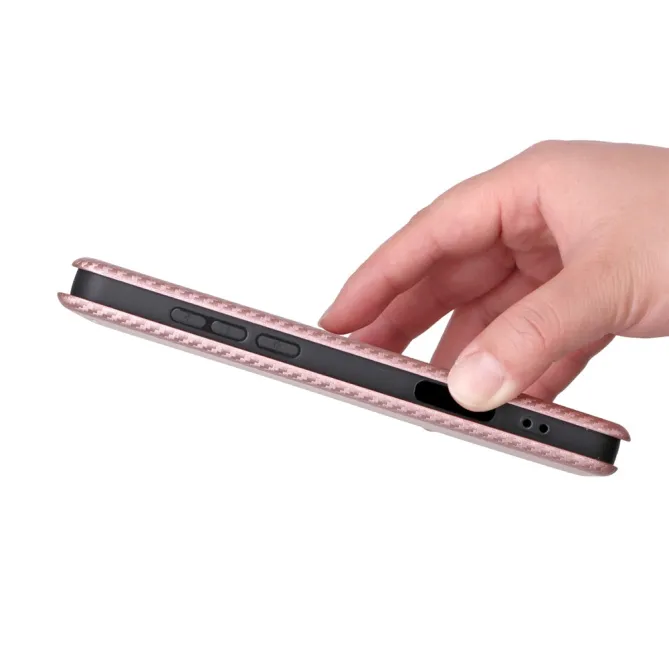 Housse Oppo Find X9 Ultra simili cuir fibre de carbone