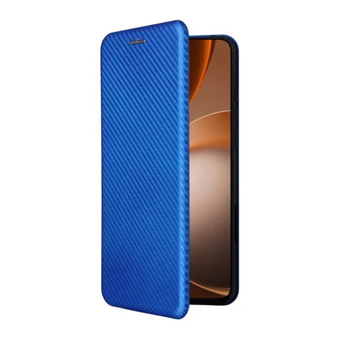 Housse Oppo Find X9 Ultra simili cuir fibre de carbone