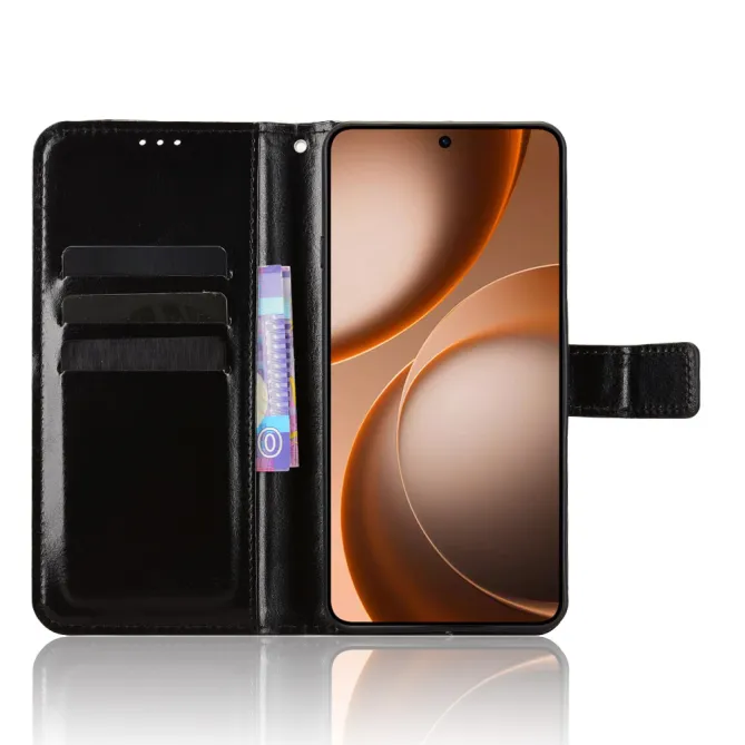 Housse Oppo Find X9 Ultra Portefeuille Effet Cuir Patiné