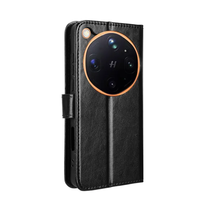 Housse Oppo Find X9 Ultra Portefeuille Effet Cuir Patiné