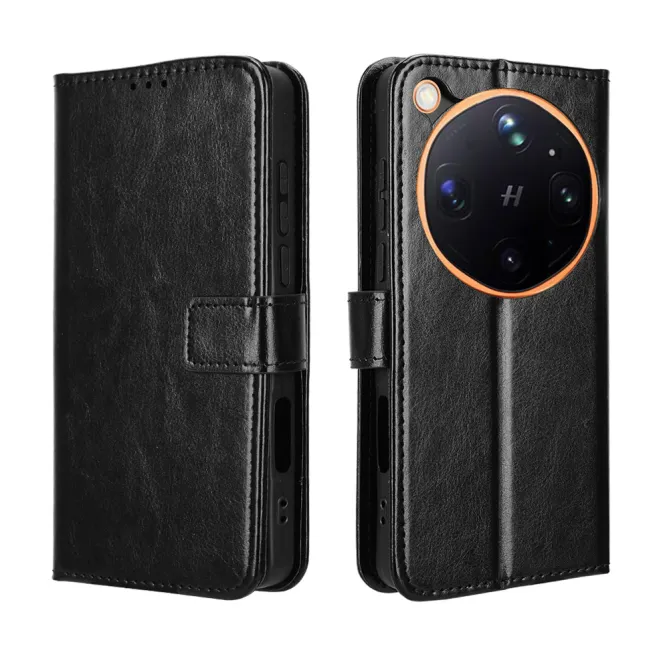 Housse Oppo Find X9 Ultra Portefeuille Effet Cuir Patiné