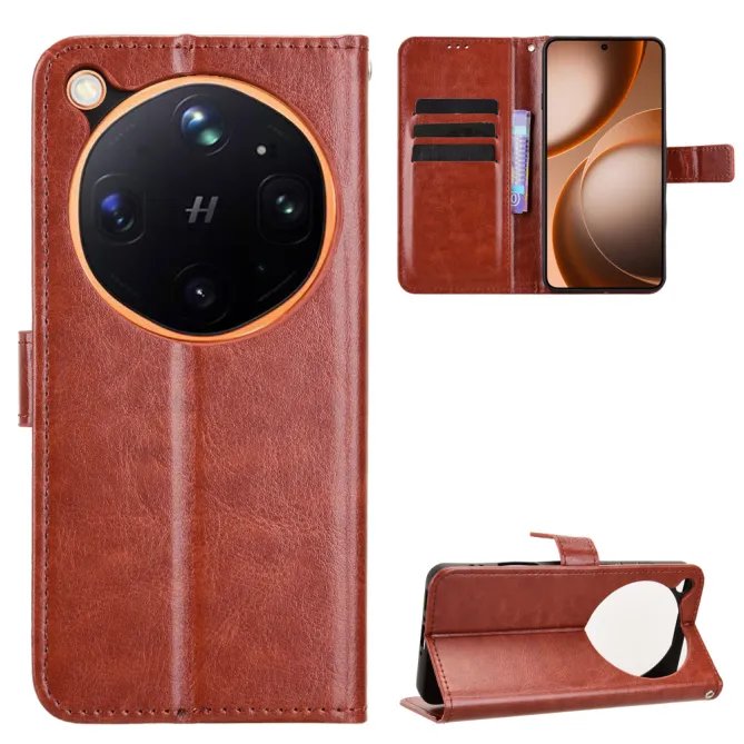 Housse Oppo Find X9 Ultra Portefeuille Effet Cuir Patiné