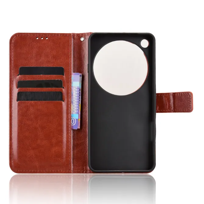 Housse Oppo Find X9 Ultra Portefeuille Effet Cuir Patiné