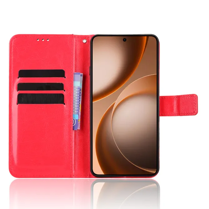 Housse Oppo Find X9 Ultra Portefeuille Effet Cuir Patiné
