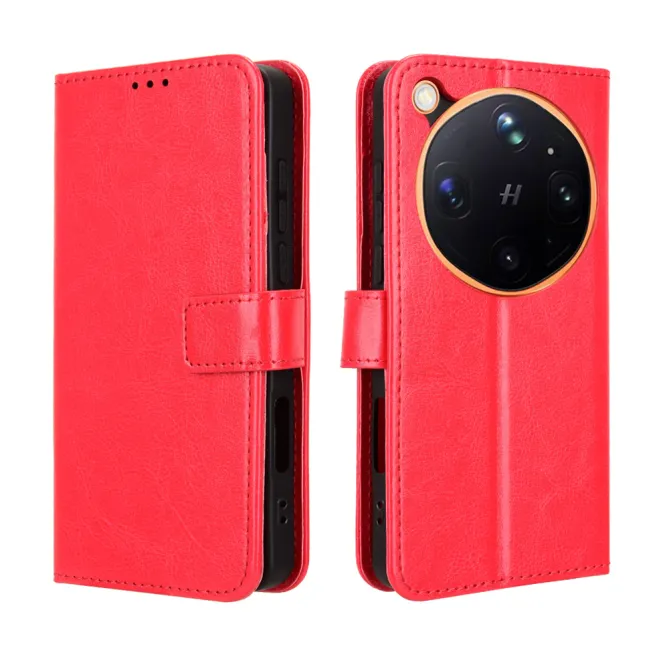 Housse Oppo Find X9 Ultra Portefeuille Effet Cuir Patiné