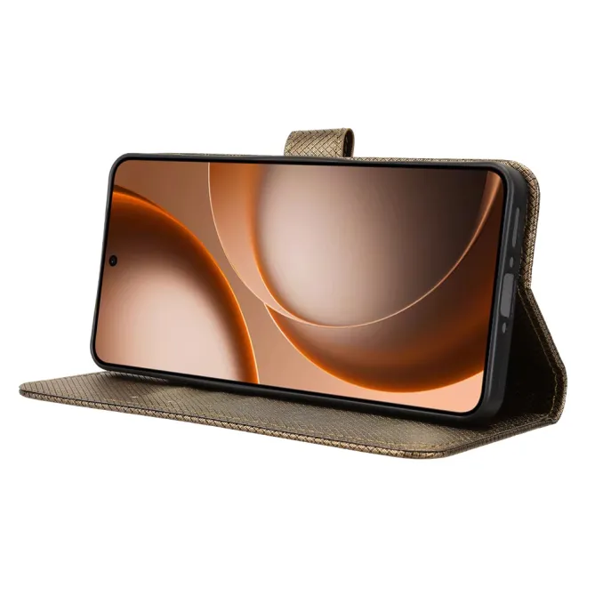 Housse Oppo Find X9 Ultra Texture Diamant avec Lanière