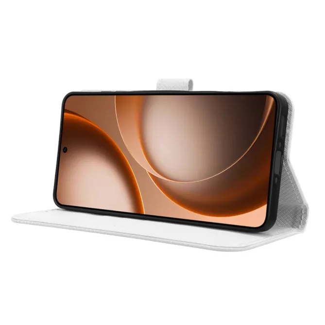 Housse Oppo Find X9 Ultra Texture Diamant avec Lanière