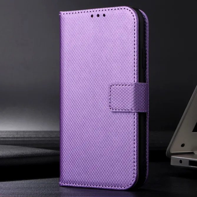 Housse Oppo Find X9 Ultra Texture Diamant avec Lanière