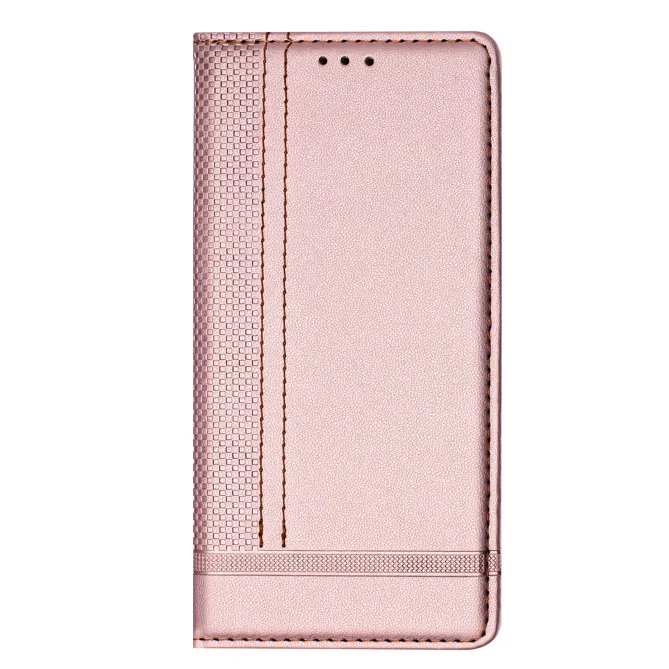 Flip Cover Oppo Find X9 Ultra Lignes Structurées avec Porte-Cartes