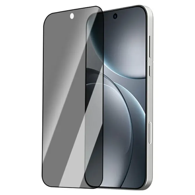 Verre Trempé Anti-Espion Oppo Find X9 Ultra avec Applicateur Anti-Poussière