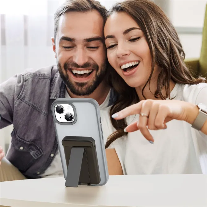 Coque iPhone 15 Dos Mat Translucide Antidérapante