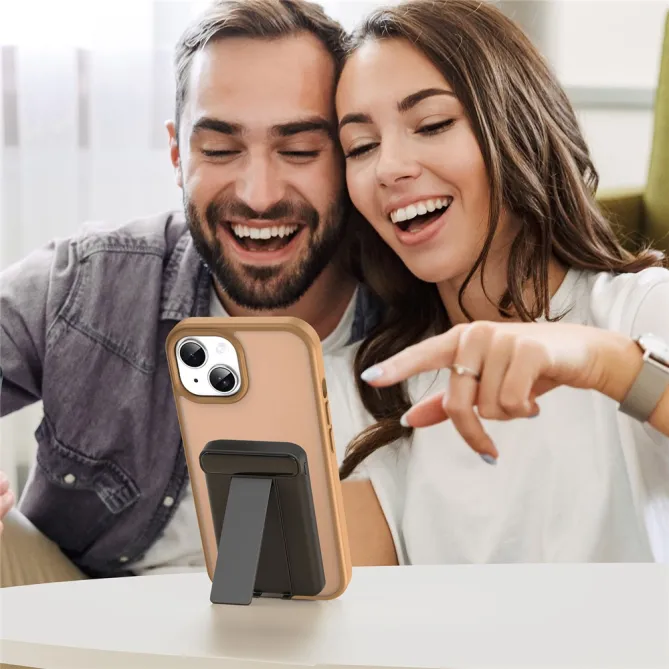 Coque iPhone 15 Dos Mat Translucide Antidérapante