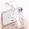 Coque iPhone 15 Transparente Cadre Électrogalvanisé Compatible MagSafe