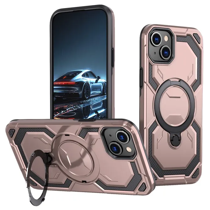 Coque iPhone 15 Anneau Magnétique Béquille