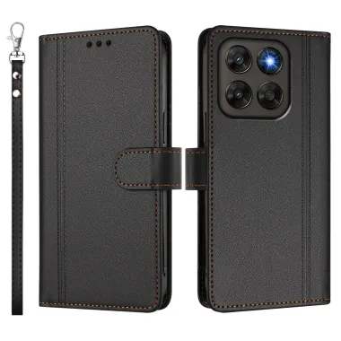 Étui Motorola Moto G77 / G67 avec 9 Emplacements Cartes - Simili Cuir Dragonne