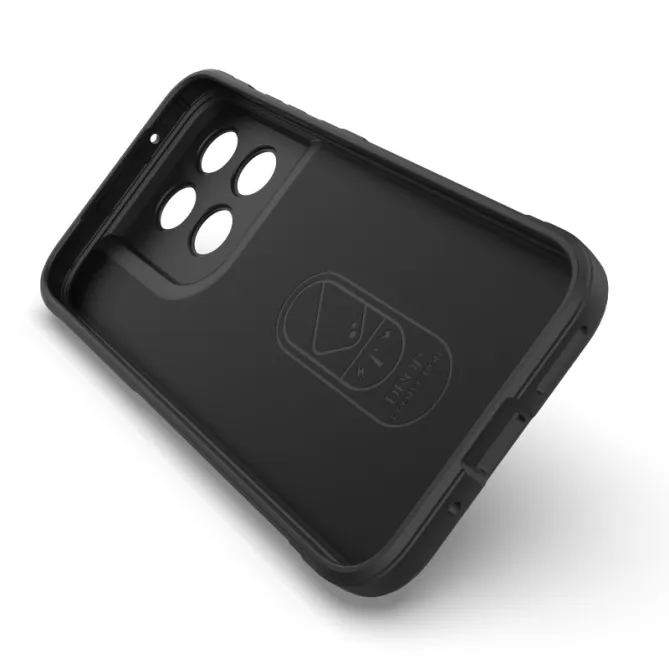Coque Motorola Moto G67 / G77 Rugged Silicone avec Verre trempé
