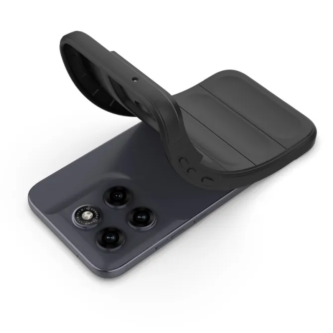 Coque Motorola Moto G67 / G77 Rugged Silicone avec Verre trempé
