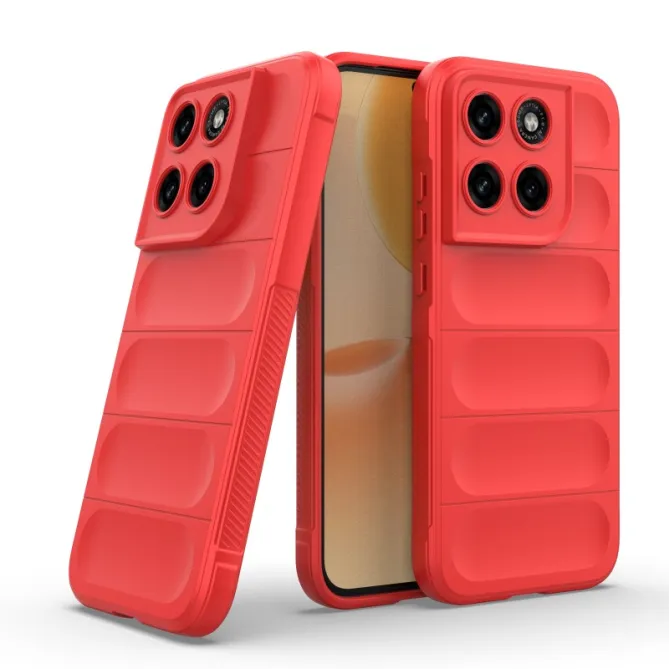 Coque Motorola Moto G67 / G77 Rugged Silicone avec Verre trempé