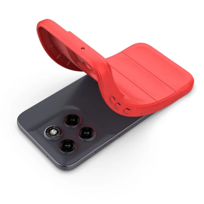 Coque Motorola Moto G67 / G77 Rugged Silicone avec Verre trempé