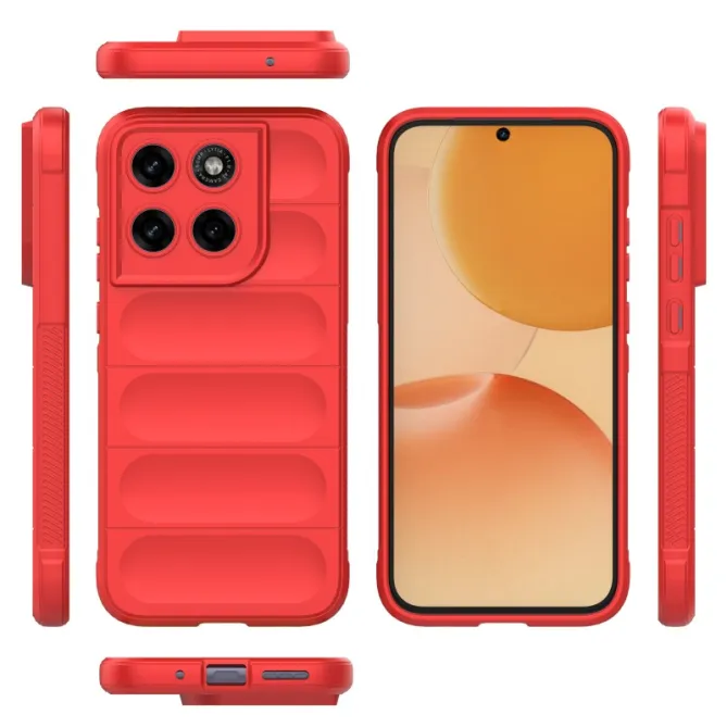 Coque Motorola Moto G67 / G77 Rugged Silicone avec Verre trempé