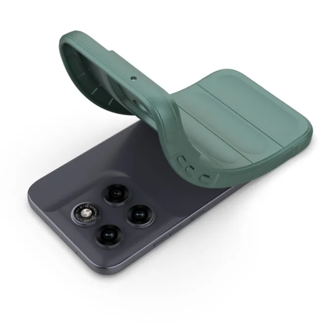 Coque Motorola Moto G67 / G77 Rugged Silicone avec Verre trempé