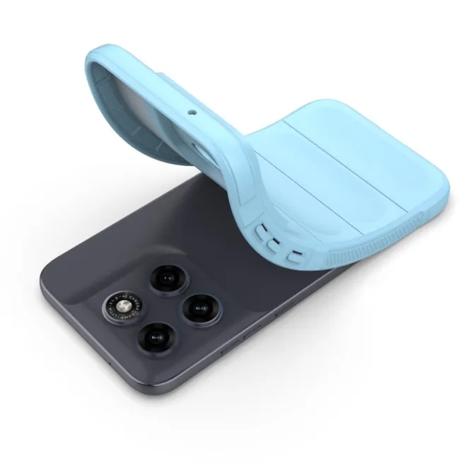 Coque Motorola Moto G67 / G77 Rugged Silicone avec Verre trempé