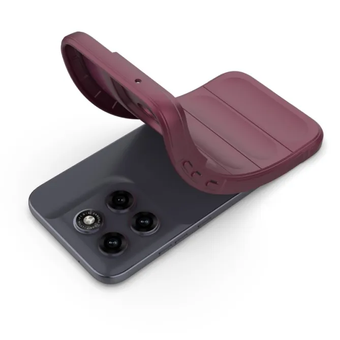 Coque Motorola Moto G67 / G77 Rugged Silicone avec Verre trempé