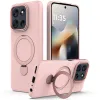 Coque Motorola Moto G77 / G67 Anneau Rotatif Magnétique