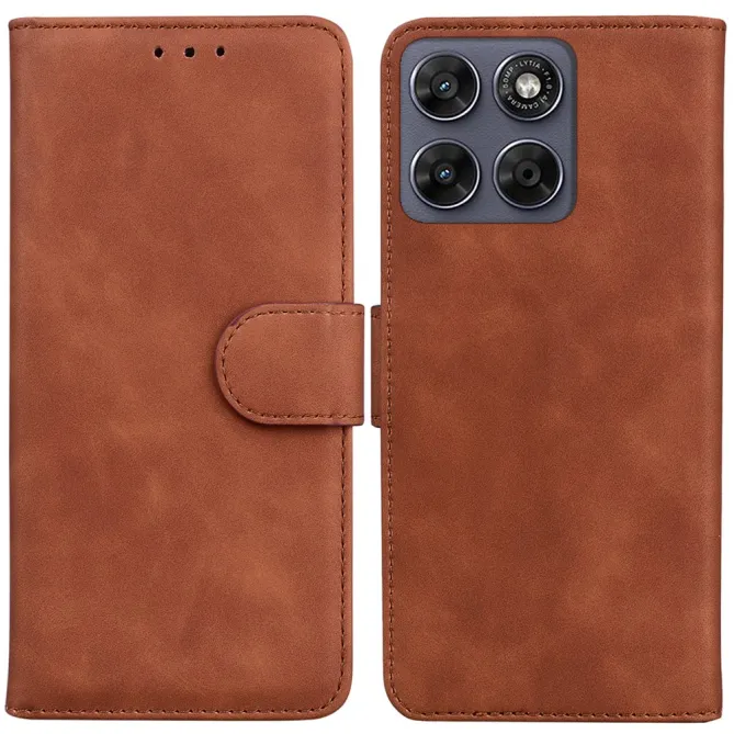 Étui Motorola Moto G67 / G77 Portefeuille Simili Cuir Mate