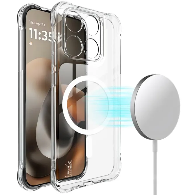 Coque Motorola Moto G67 / G77 Transparente Magnétique Antichoc