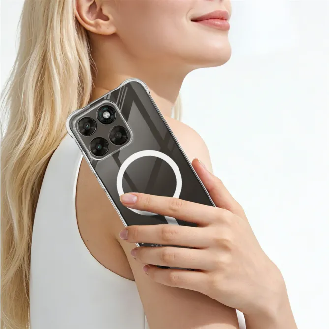Coque Motorola Moto G67 / G77 Transparente Magnétique Antichoc