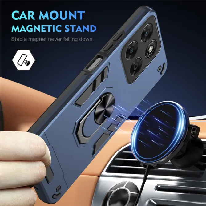 Coque Motorola Moto G67 / G77 Ring Armor Antichoc