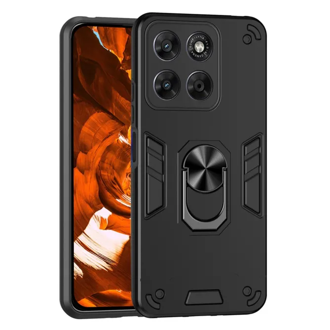 Coque Motorola Moto G67 / G77 Ring Armor Antichoc
