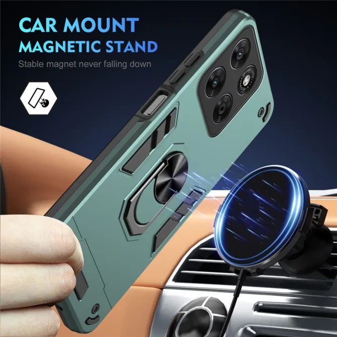 Coque Motorola Moto G67 / G77 Ring Armor Antichoc