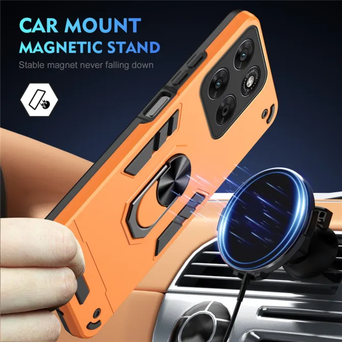 Coque Motorola Moto G67 / G77 Ring Armor Antichoc