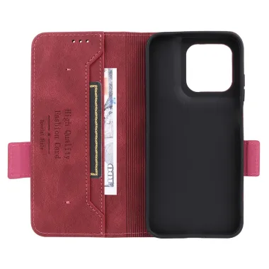 Étui Motorola Moto G67 / G77 Simili Cuir Vintage - Décor Métal