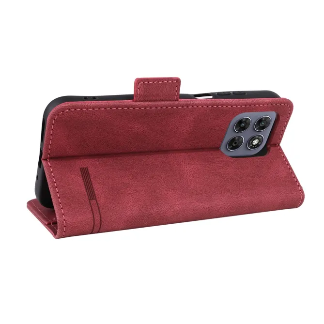 Étui Motorola Moto G67 / G77 Simili Cuir Vintage - Décor Métal