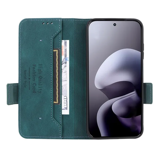 Étui Motorola Moto G67 / G77 Simili Cuir Vintage - Décor Métal