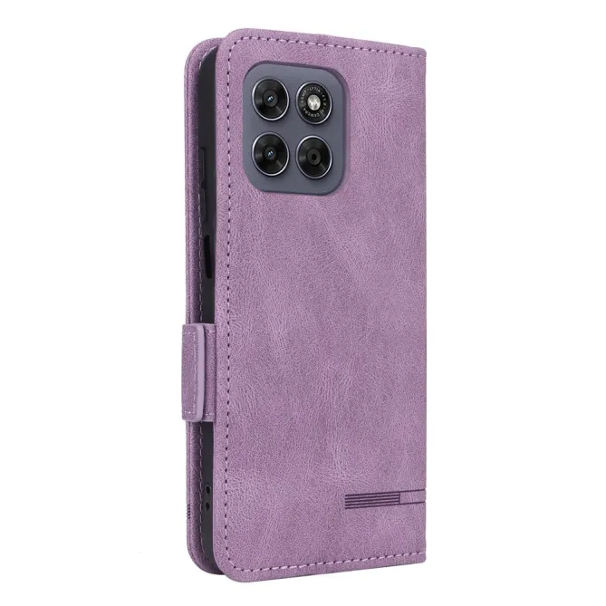 Étui Motorola Moto G67 / G77 Simili Cuir Vintage - Décor Métal