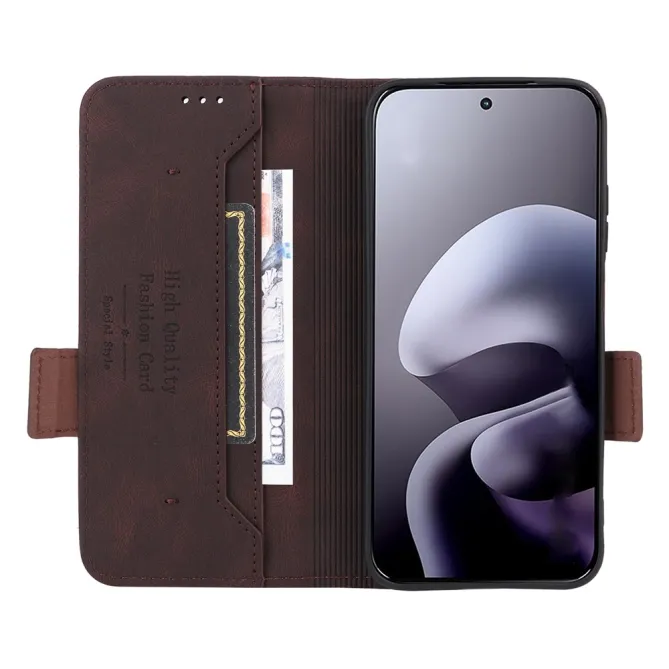 Étui Motorola Moto G67 / G77 Simili Cuir Vintage - Décor Métal