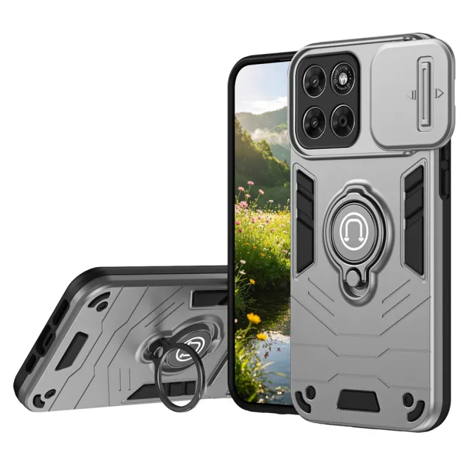 Coque Motorola Moto G67 / G77 Antichoc avec Cache Caméra et Anneau