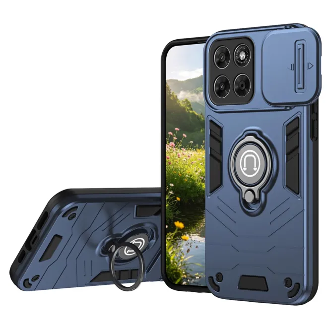 Coque Motorola Moto G67 / G77 Antichoc avec Cache Caméra et Anneau
