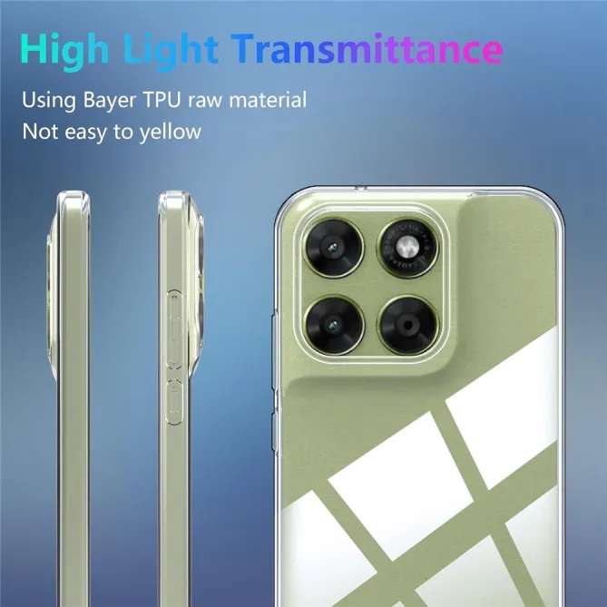 Pack Motorola Moto G67 / G77 Coque Transparente et 2 Verres Trempés