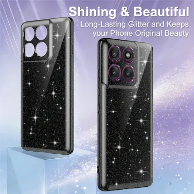 Coque Motorola Moto G67 / G77 Pailletée Magnétique avec Dragonne