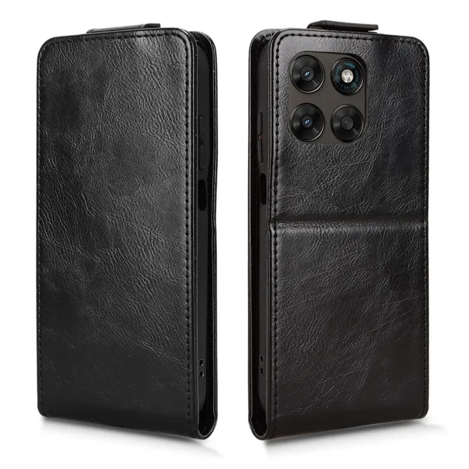 Étui Clapet Vertical Motorola Moto G67 G77 Simili Cuir Magnétique