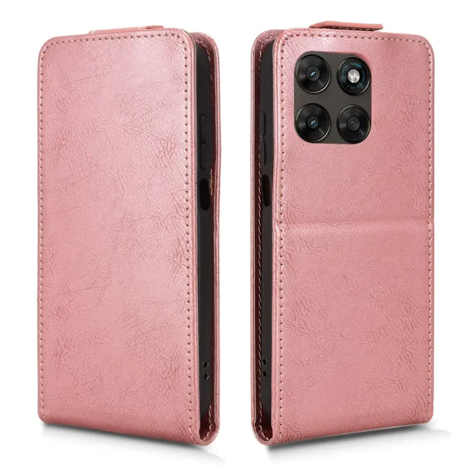 Étui Clapet Vertical Motorola Moto G67 G77 Simili Cuir Magnétique