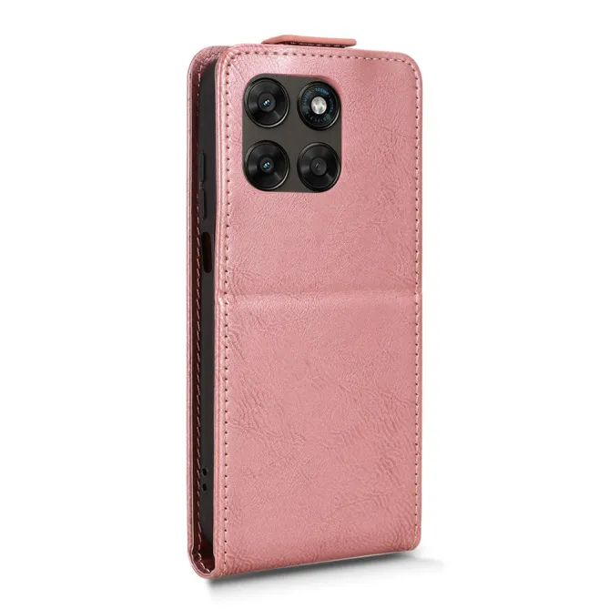 Étui Clapet Vertical Motorola Moto G67 G77 Simili Cuir Magnétique