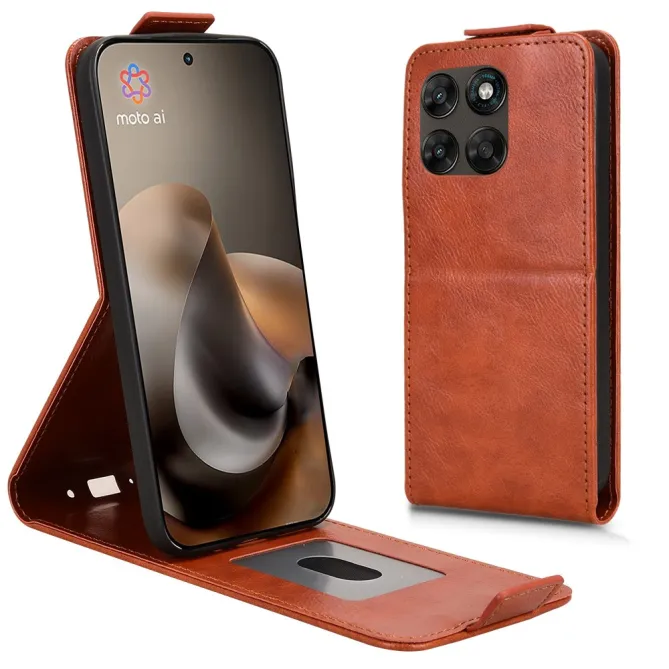Étui Clapet Vertical Motorola Moto G67 G77 Simili Cuir Magnétique