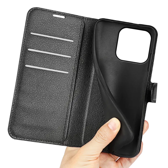 Housse Motorola Moto G67 / G77 portefeuille style cuir