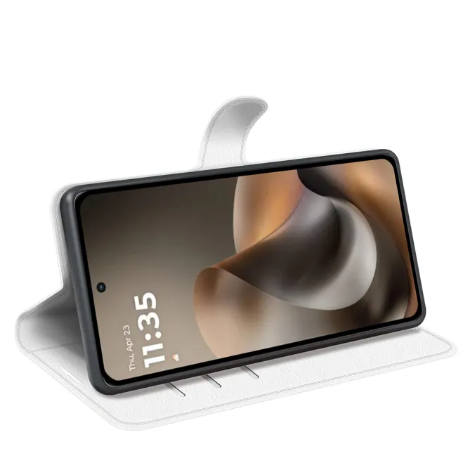 Housse Motorola Moto G67 / G77 portefeuille style cuir